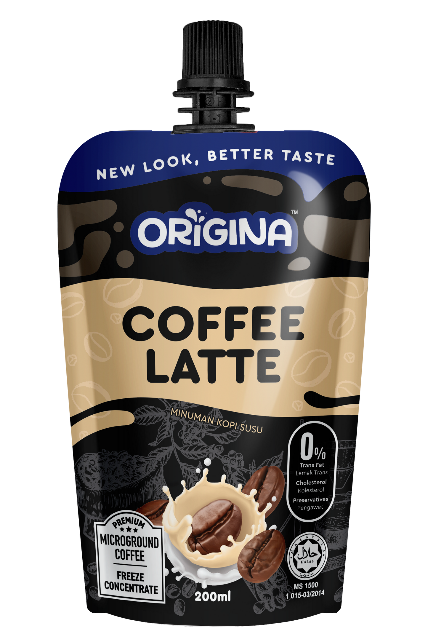 Origina - Coffee Latte (Premium Coffee) 拿鐵咖啡 [200ml x 25]