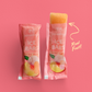 Ice Bars (Popsmalaya) - Lychee and Peach Sorbet [12 boxes of 6 Bars] (No Preservatives, made with Real Fruits)